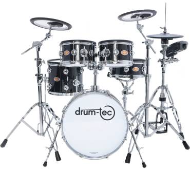 Produktbild Drum-Tec Jam Stage mit Roland TD-11 + VH-11 HiHat (Black Sparkle)