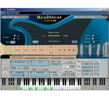 Produktbild Music Lab RealStrat