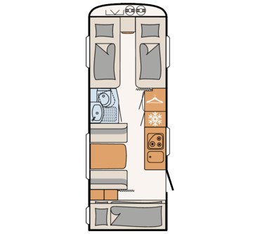 Produktbild Dethleffs Camper 550 ESK