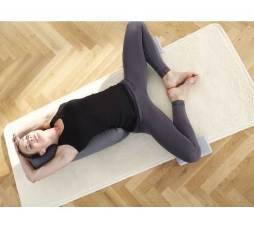 Produktbild Yogistar Yogamatte Natur (Schafwolle) Umsäumt