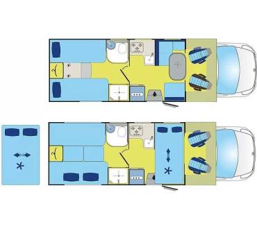 Produktbild Ahorn Wohnmobile Alaska TE dCi 130 6-Gang manuell (96 kW)