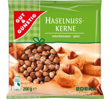 Produktbild Edeka / Gut & Günstig Haselnusskerne naturbelassen, ganz