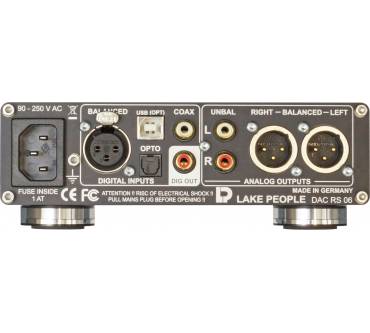 Produktbild Lake People Electronic DAC RS 06