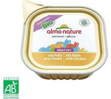 Produktbild Almo Nature Bio Pâté Adult Cats mit Huhn