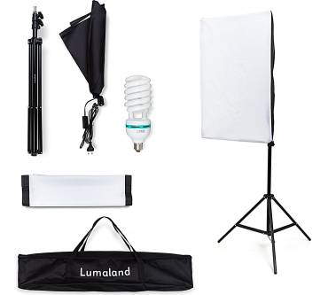 Produktbild Lumaland Studioleuchte faltbare Softbox 50 x 70 cm