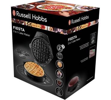 Produktbild Russell Hobbs Fiesta 3 in 1 Waffeleisen 24620-56