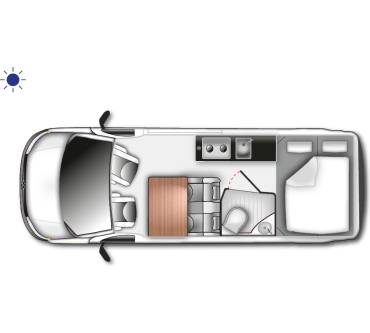 Produktbild Westfalia Mobil Sven Hedin 2.0 TDI SCR BMT 6-Gang manuell (103 kW)