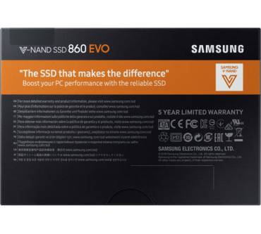 Produktbild Samsung SSD 860 EVO