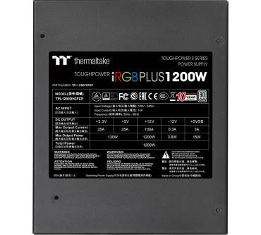 Produktbild Thermaltake Toughpower iRGB Plus Platinum TT Premium Edition