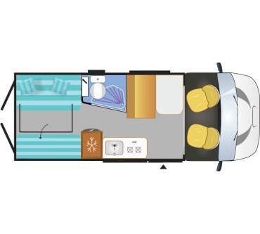 Produktbild Chausson Twist V584 Exclusive 115 Multijet 6-Gang-Schaltgetriebe (85 kW)