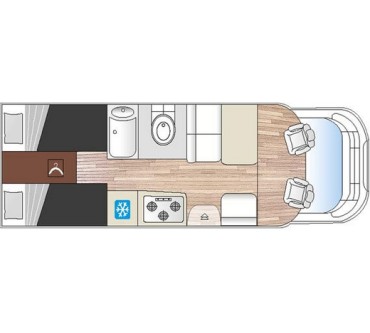 Produktbild Bela Wohnmobile edition P69 BlueHDi 110 Sechsganggetriebe (81 kW)