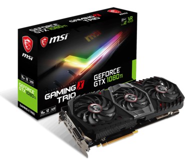 Produktbild MSI GeForce GTX 1080 Ti Gaming X Trio