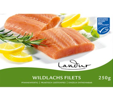 Produktbild Landur Alaska Wildlachs Filet