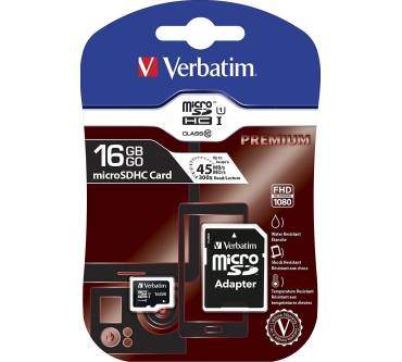 Produktbild Verbatim Premium U1 microSD Kit