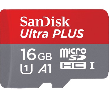 Produktbild SanDisk Ultra Plus microSD UHS-I A1 Kit