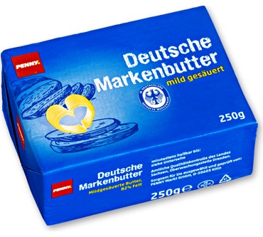 Produktbild Penny Deutsche Markenbutter mild gesäuert