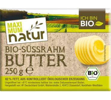 Produktbild Netto / Maximum natur Bio Süssrahm Butter