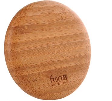 Produktbild FoneSalesMan WoodPuck: Bamboo Edition Wireless Charger