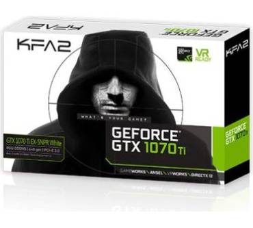 Produktbild KFA2 GeForce GTX 1070 Ti EX-SNPR White