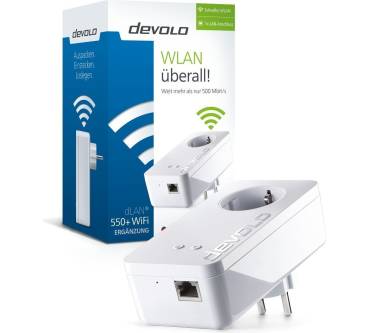 Produktbild Devolo dLAN 550+ WiFi Single (9826)