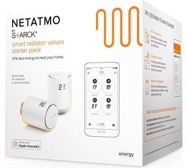 Produktbild Netatmo Smarte Heizkörperthermostate Starterpaket