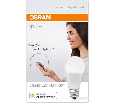 Produktbild Osram Smart+ Classic E27 Multicolor Apple HomeKit