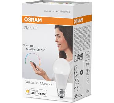 Produktbild Osram Smart+ Classic E27 Multicolor Apple HomeKit