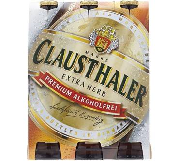 Produktbild Clausthaler Extra herb (alkoholfrei)