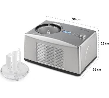 Produktbild Klarstein Yo & Yummy 2-in-1 Eiscremebereiter & Yoghurt Maker