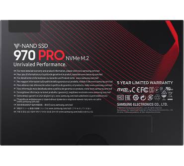 Produktbild Samsung SSD 970 Pro