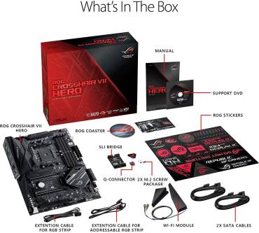 Produktbild Asus ROG Crosshair VII Hero (Wi-Fi)