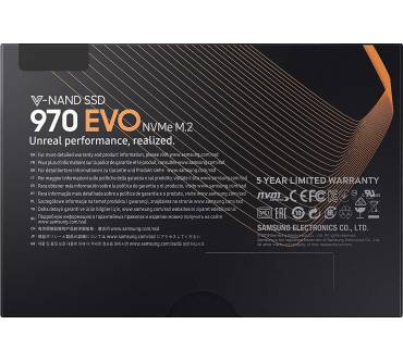 Produktbild Samsung SSD 970 EVO