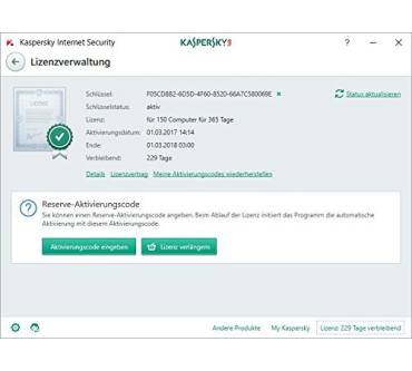 Produktbild Kaspersky Lab Internet Security 2018