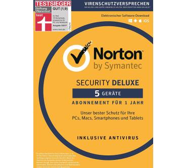 Produktbild Symantec Norton Security Deluxe 2018