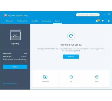 Produktbild McAfee AntiVirus Plus 2018