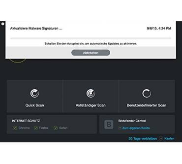 Produktbild Bitdefender Antivirus for Mac 2018