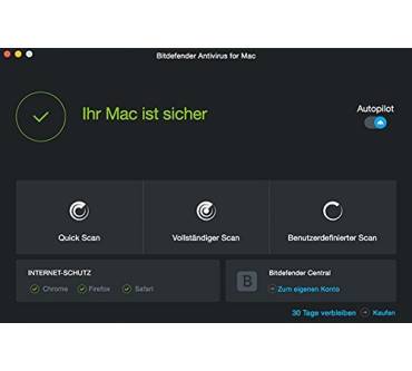 Produktbild Bitdefender Antivirus for Mac 2018