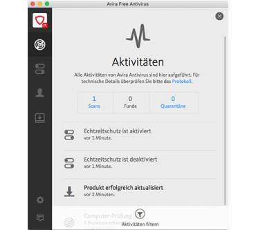 Produktbild Avira Free Antivirus für Mac 2018