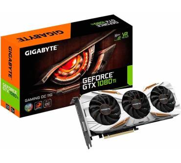 Produktbild GigaByte GeForce GTX 1080 Ti Gaming OC 11G