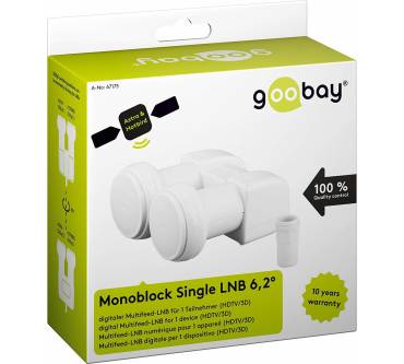 Produktbild Goobay Monoblock-Single LNB (67175)