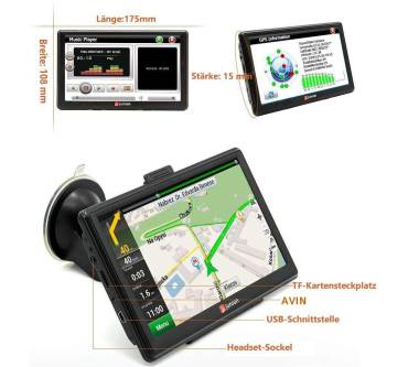 Produktbild Junsun GPS Navigator