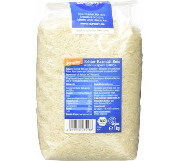 Produktbild Davert Echter Basmati Reis, Demeter