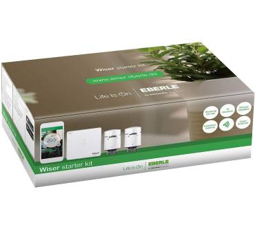 Produktbild Eberle Wiser Heizkörperthermostat Starter Kit