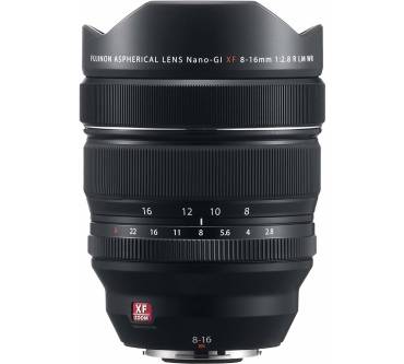 Produktbild Fujifilm Fujinon XF 8-16mm F2.8 R LM WR