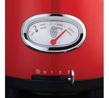 Produktbild Russell Hobbs Retro Ribbon Red Glas-Standmixer