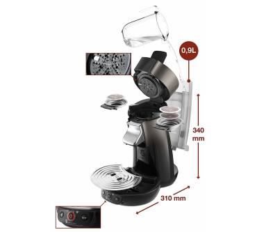 Produktbild Philips Senseo Viva Café Duo Select HD6566/60