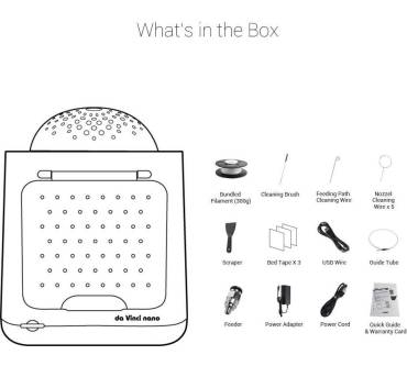 Produktbild XYZprinting da Vinci nano