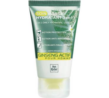 Produktbild Yves Rocher Ginseng Actif Pour Homme Feuchtigkeitspflege 3in1