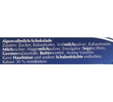 Produktbild Lindt Vollmilch aus Alpenvollmilch