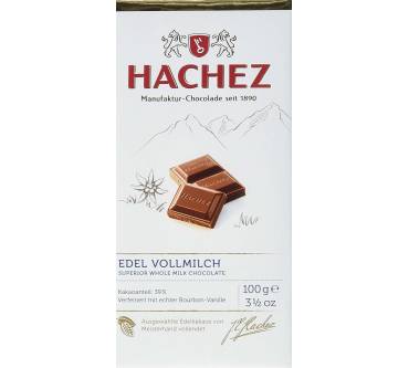 Produktbild Hachez Edel Vollmilch